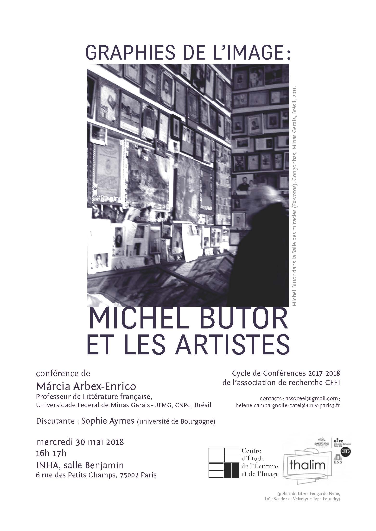 Graphies de l’image: Michel Butor et les artistes