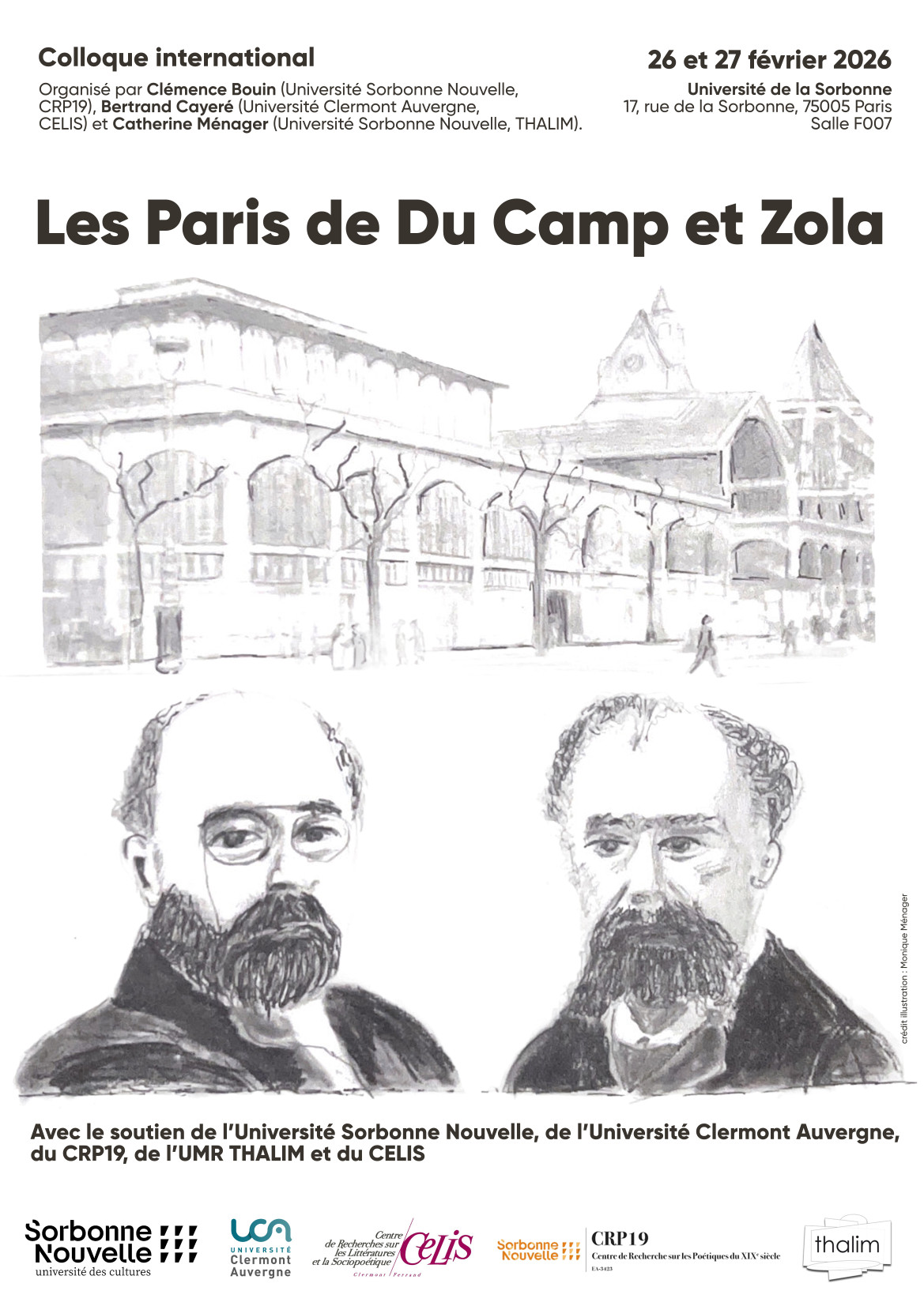Les Paris de Maxime Du Camp et d’Émile Zola