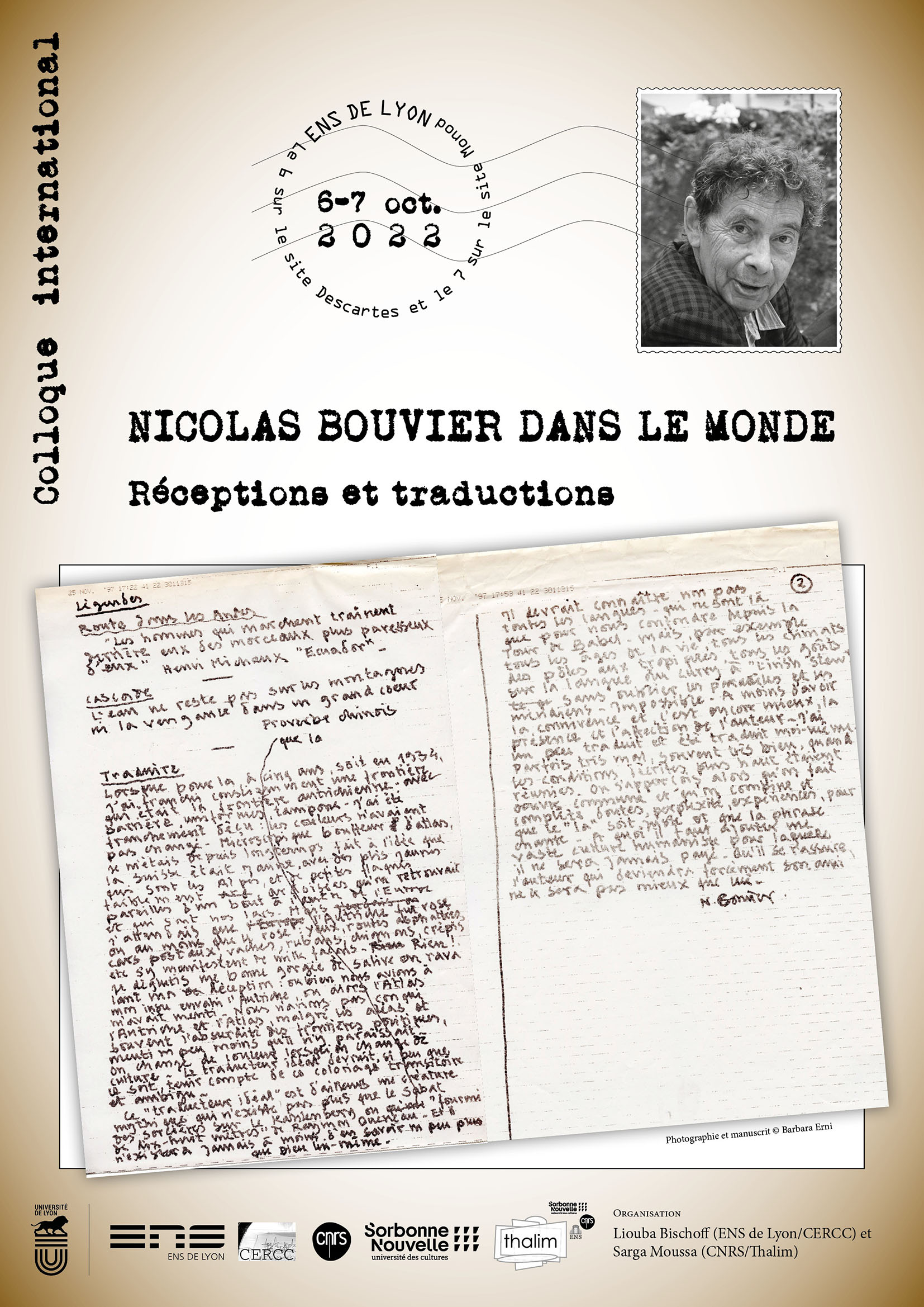 Nicolas Bouvier dans le monde. Réceptions et traductions