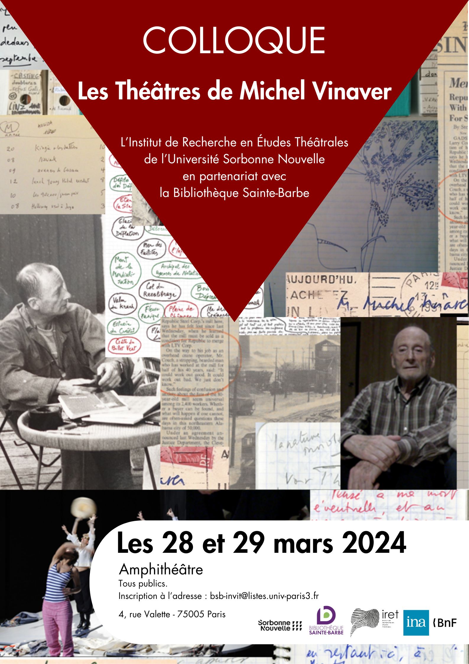 «Les Théâtres de Michel Vinaver»