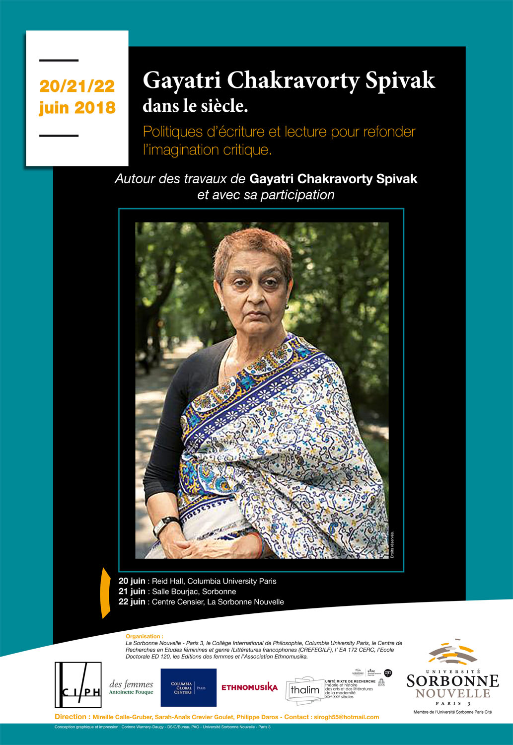 Gayatri Chakravorty Spivak dans le siècle