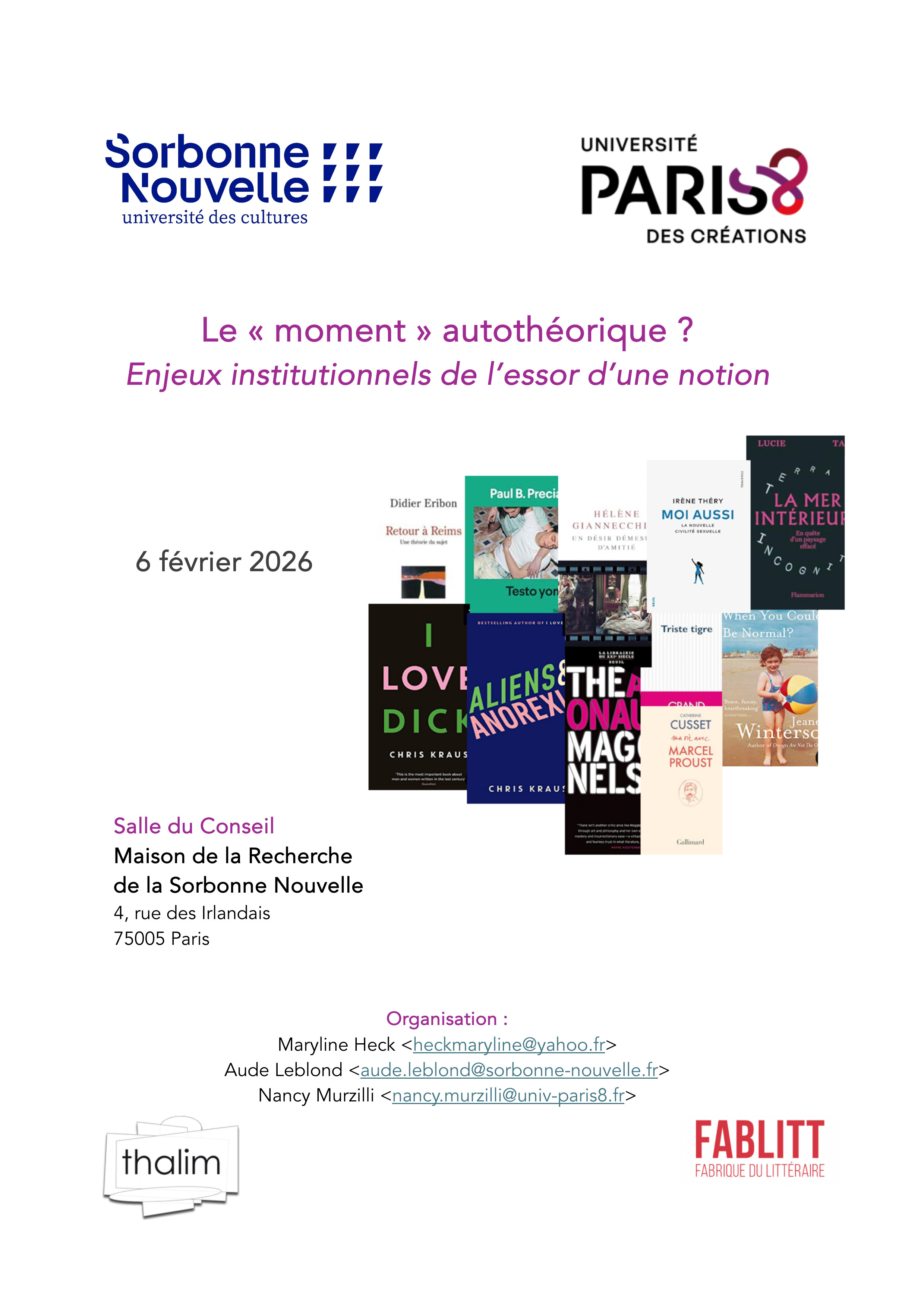 Le « moment » autothéorique ? Enjeux institutionnels de l’essor d’une notion