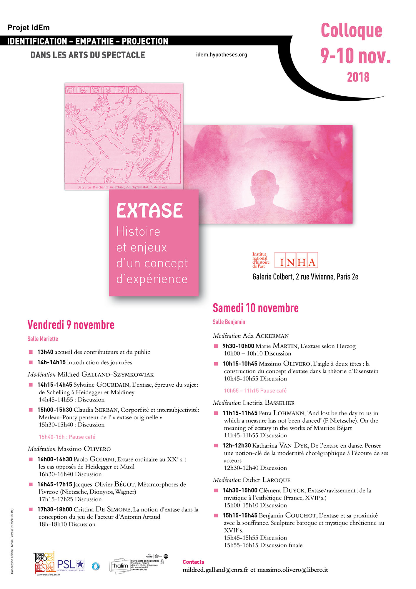 Extase. Histoire et enjeux d’un concept d’expérience