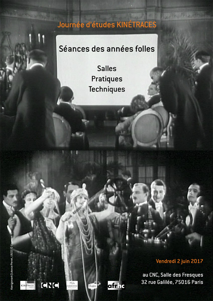 Séances des années folles : salle, pratiques, techniques