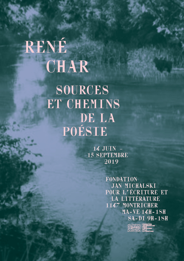 René Char. Sources et chemins de la poésie