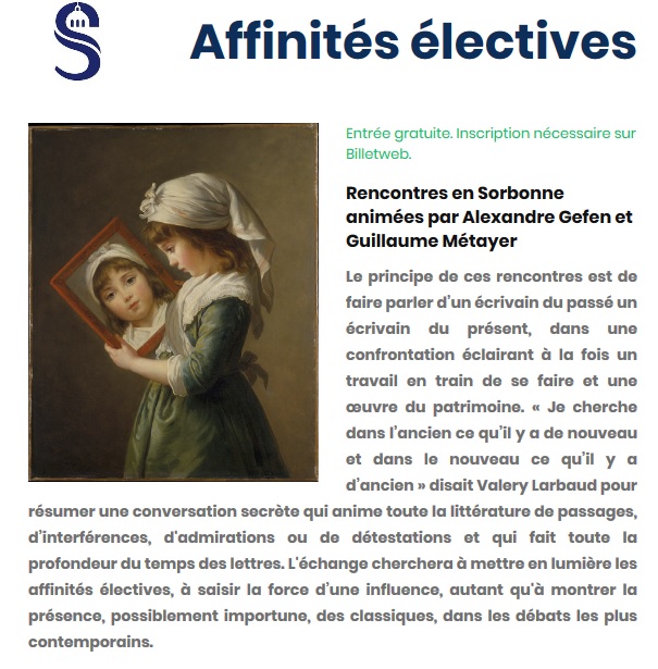 Affinités électives