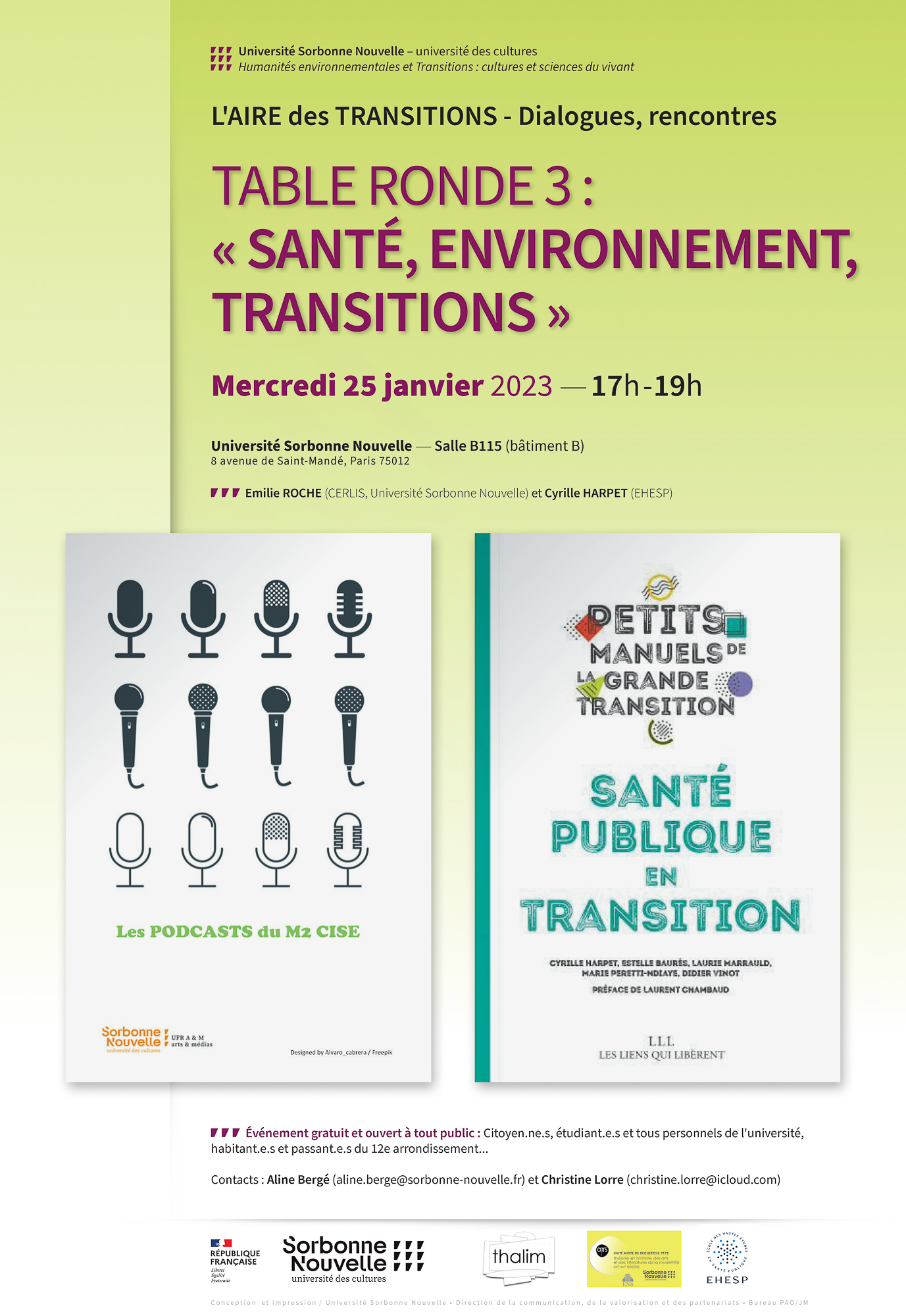 L’Aire des Transitions. Dialogues, rencontres