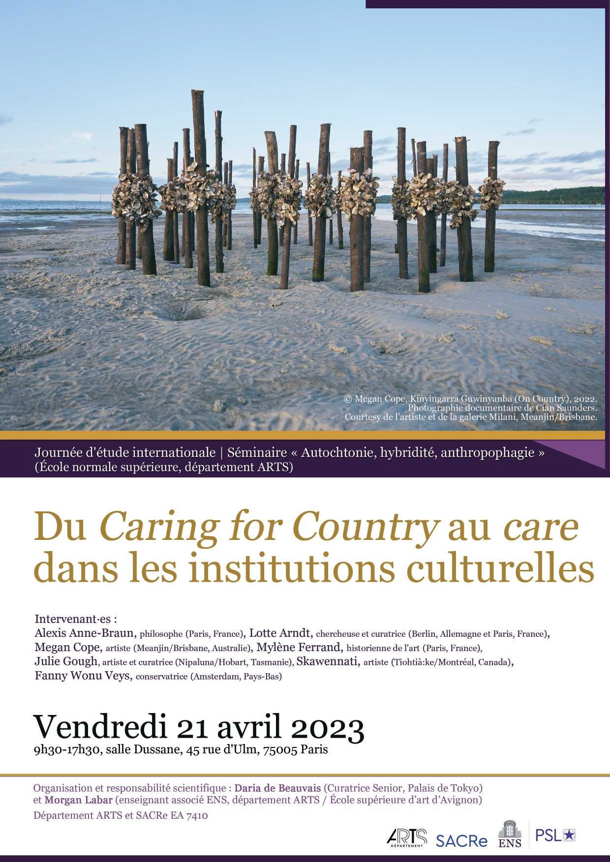 Du Caring for Country au care dans les institutions culturelles