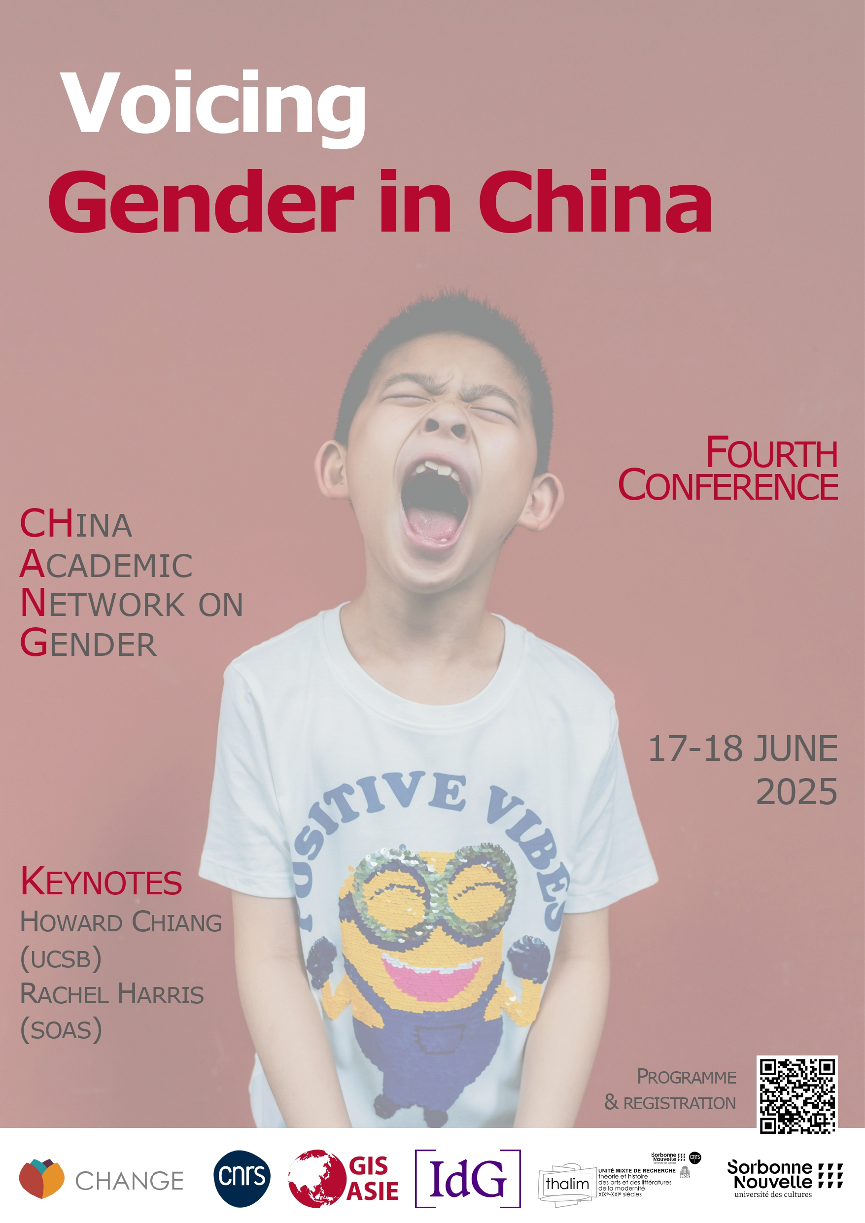 Voicing Gender in China: 4th Conference of the China Academic Network on Gender