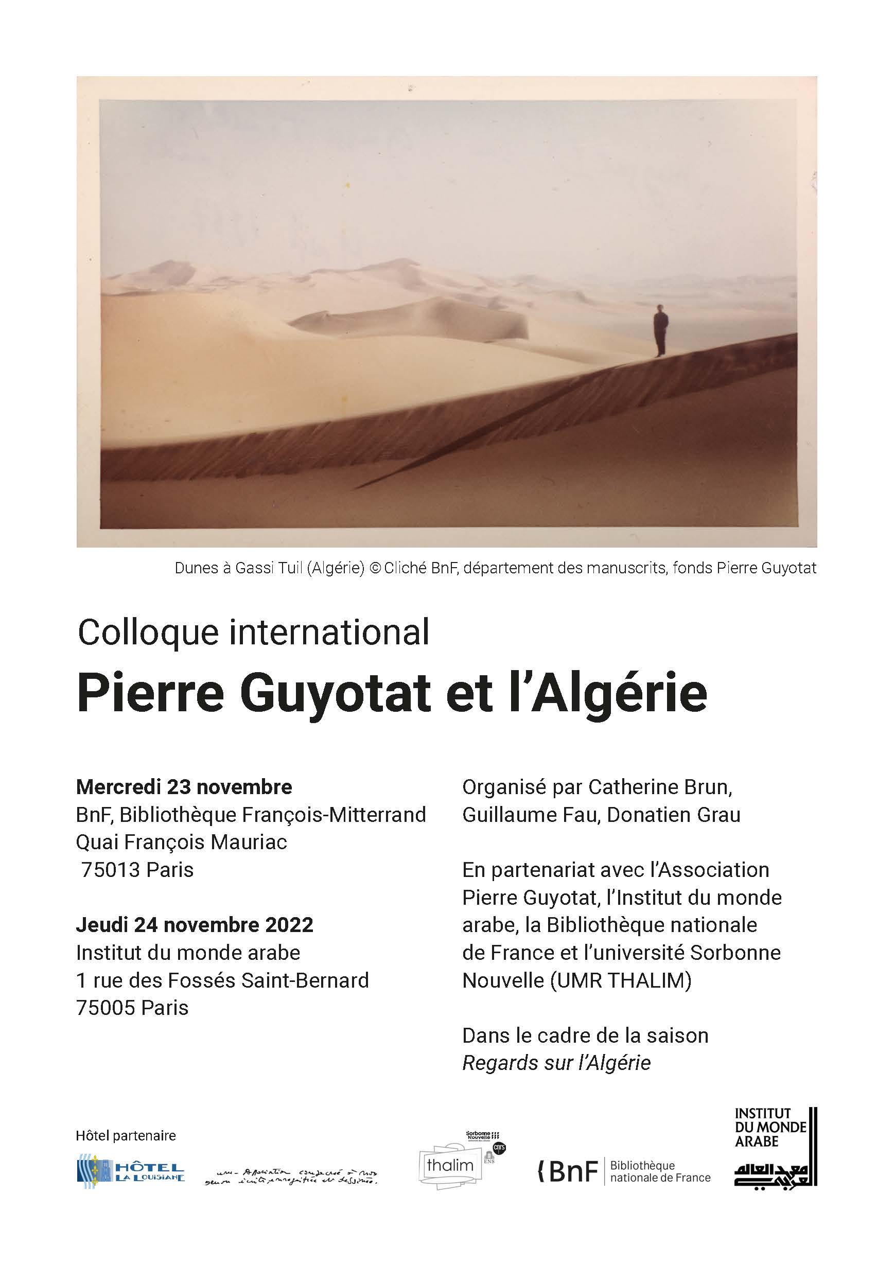 Pierre Guyotat et l&rsquo;Algérie