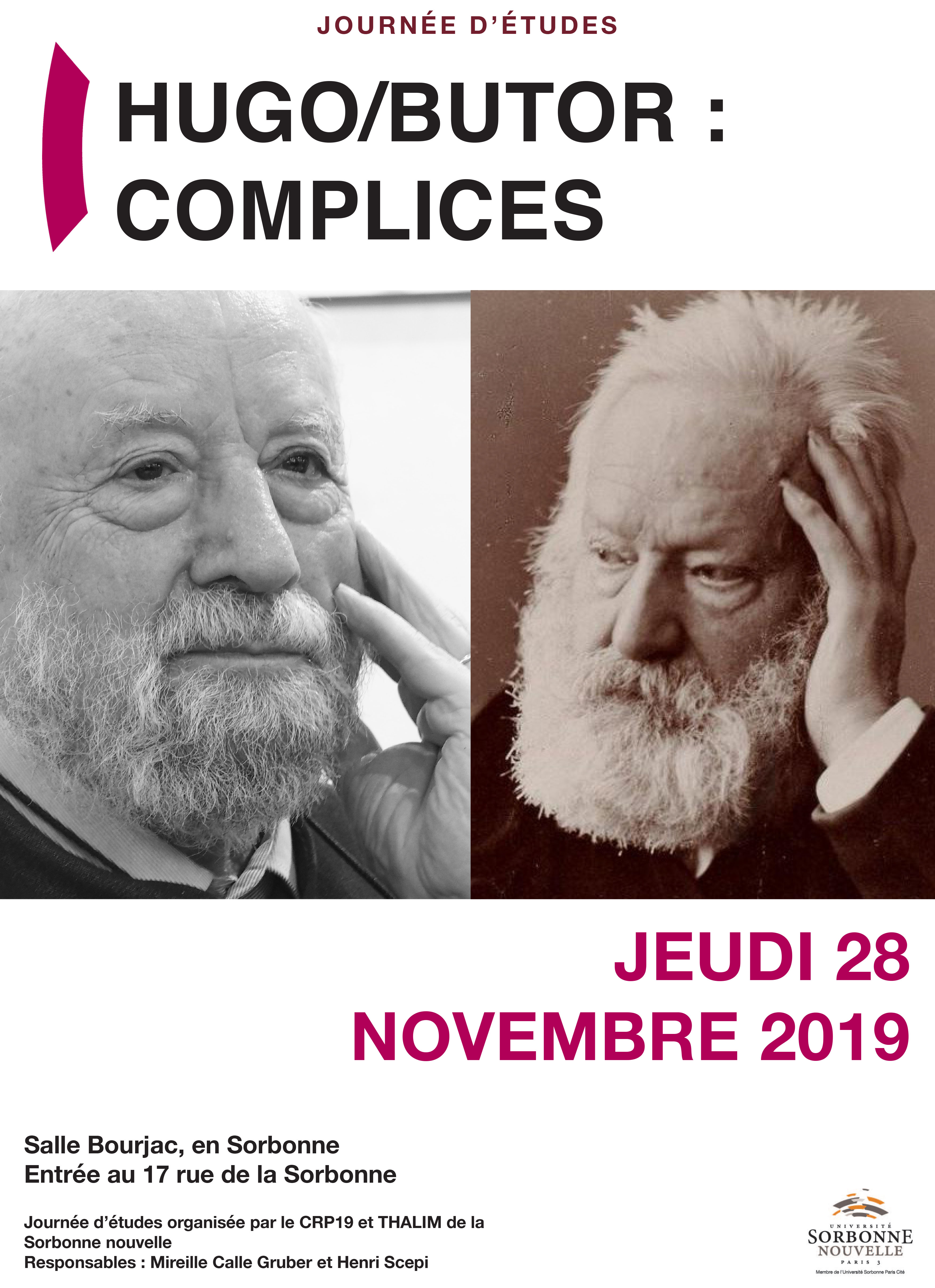 Hugo/Butor: complices