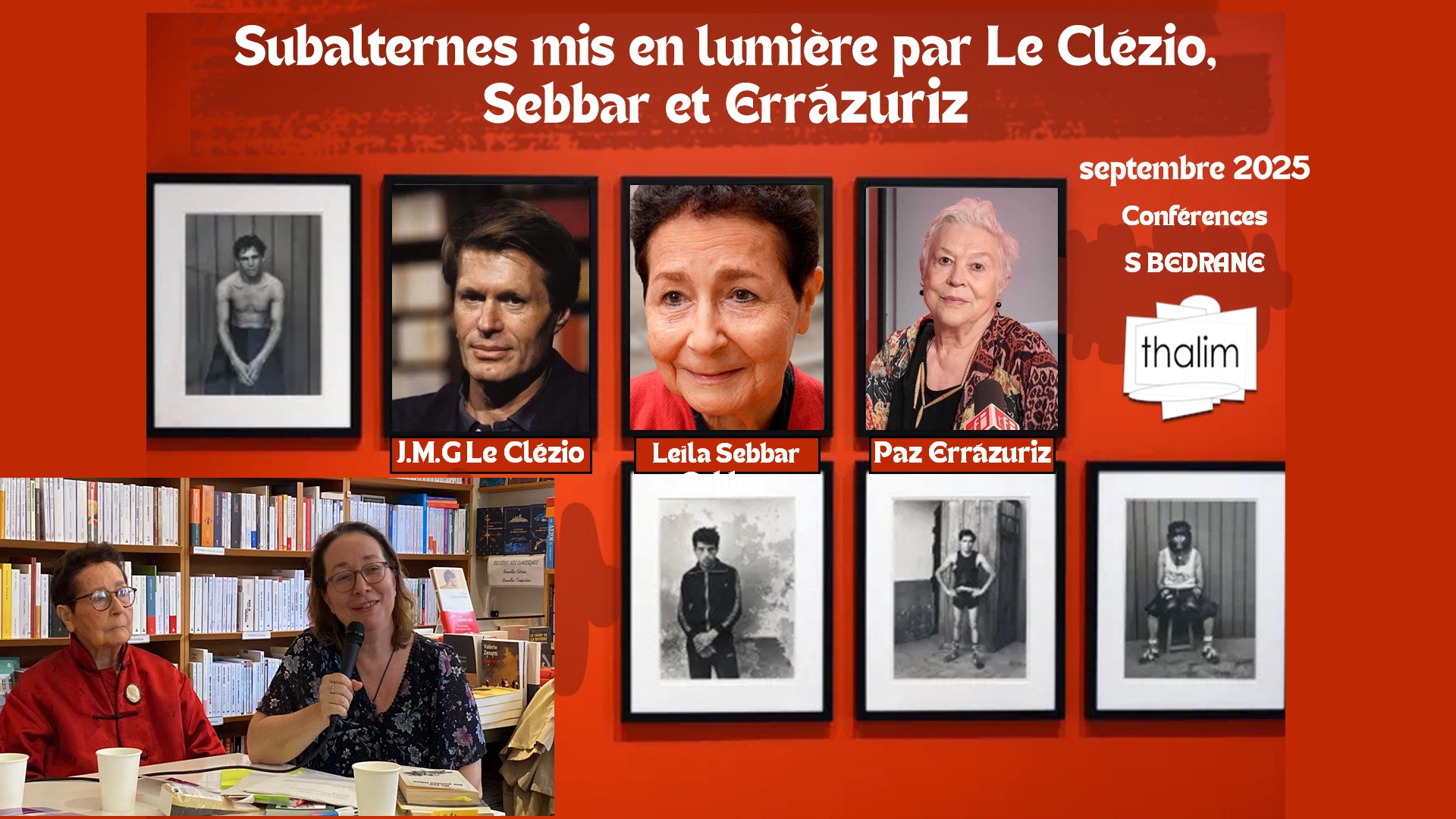 Subalternes mis en lumière par Le Clézio, Sebbar et Errázuriz