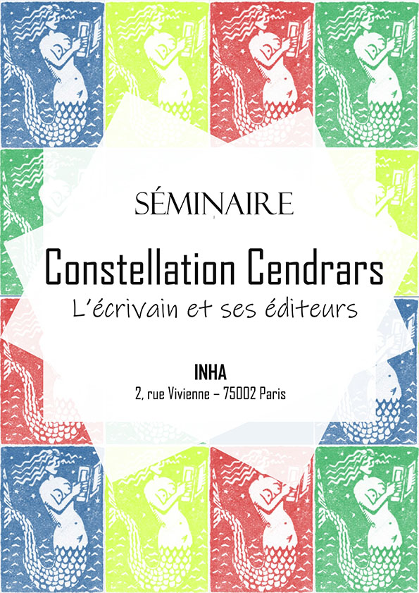 Constellation Cendrars : L’écrivain et ses éditeurs (2018-2020)