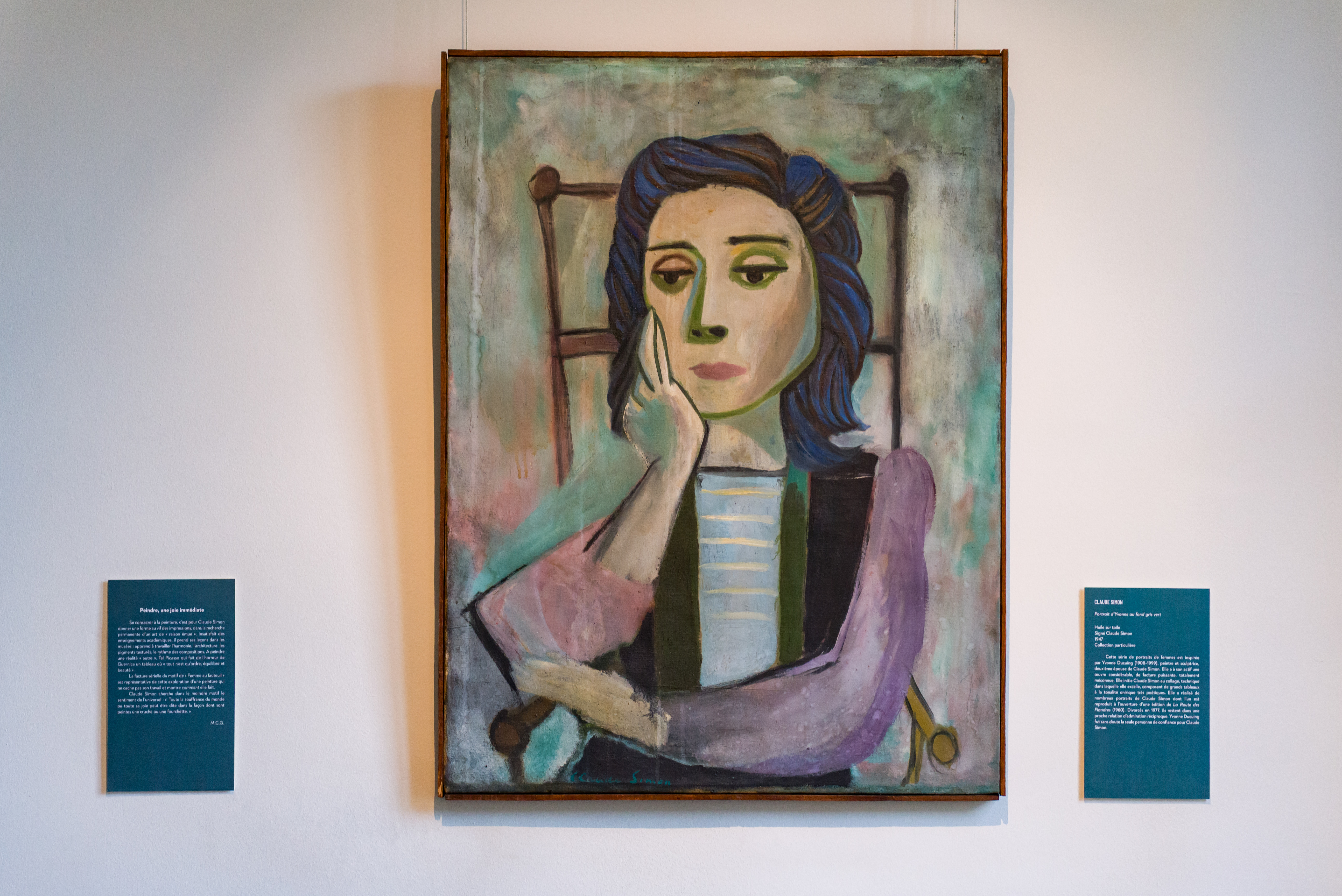 Exposition Claude Simon, sur les sentiers de la création