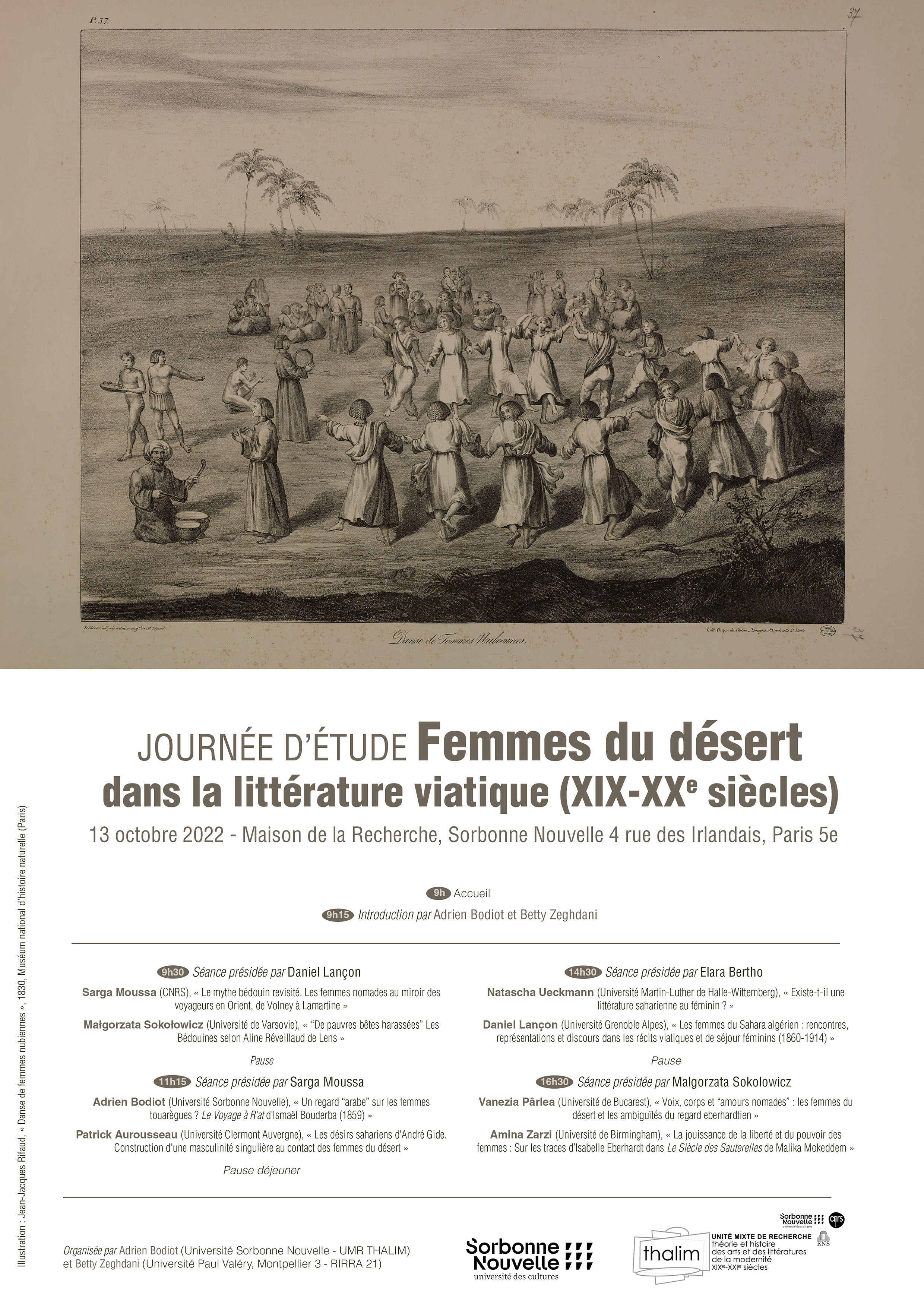 Femmes du désert dans la littérature viatique (XIX-XXe siècles)