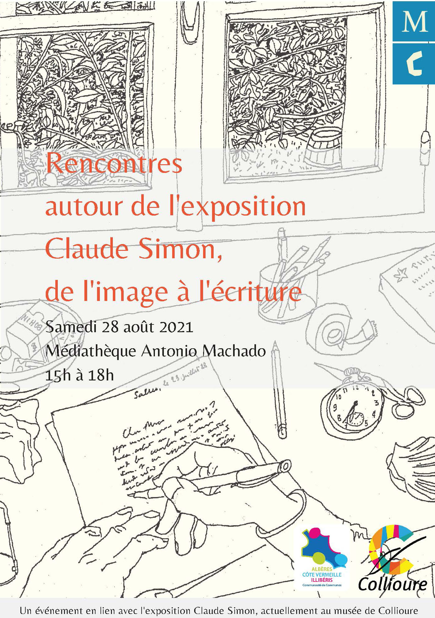 Rencontres autour de l&rsquo;exposition Claude Simon, de l&rsquo;image à l&rsquo;écriture