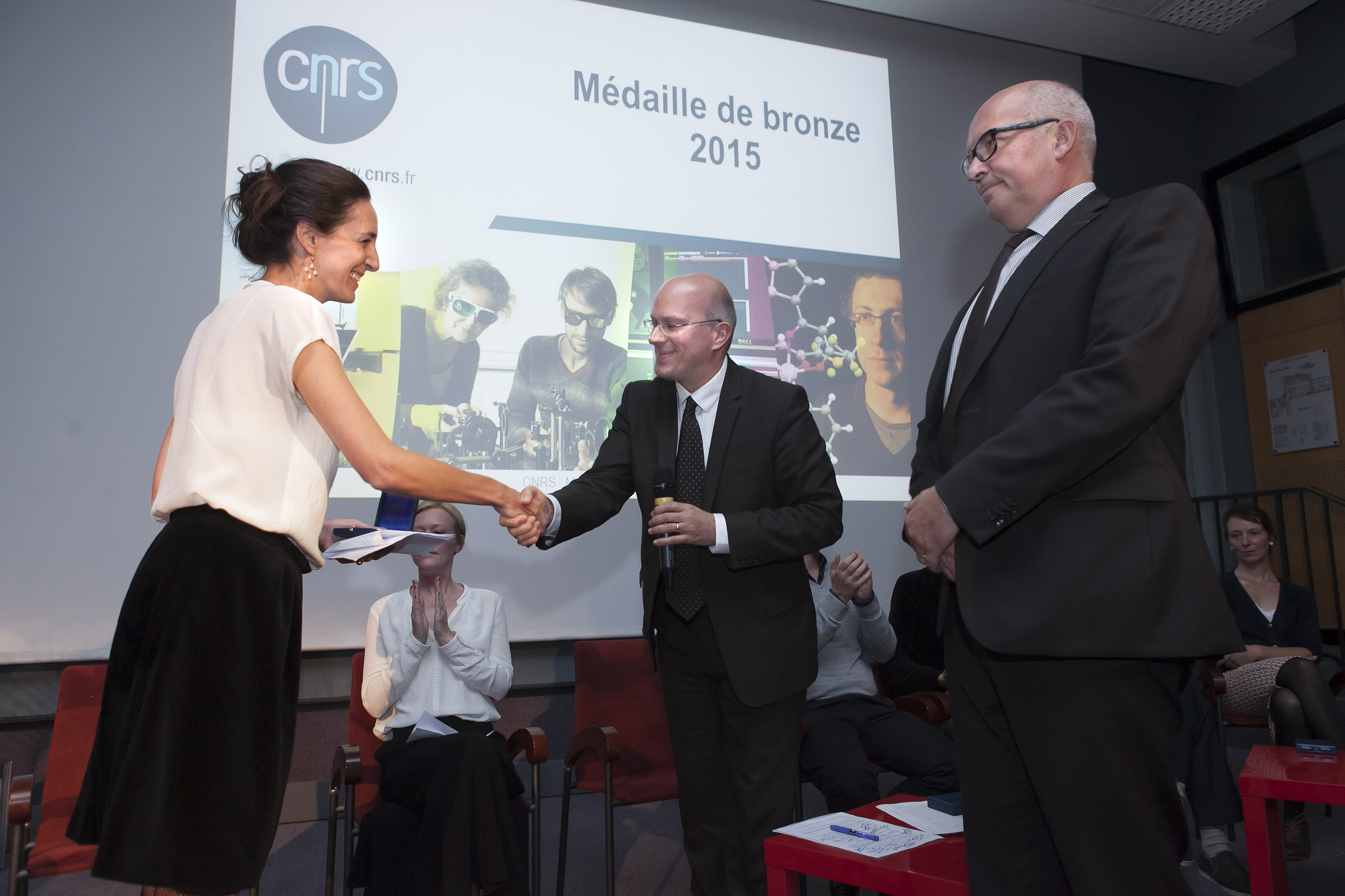 Médaille de bronze du CNRS 2015
