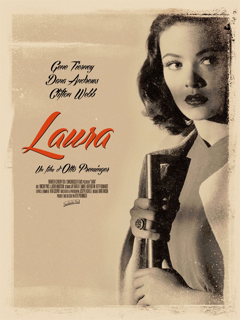 «Film noir et féminité» : Laura d&rsquo;Otto Preminger, projection suivie d&rsquo;une discussion avec Jean-Loup Bourget et Françoise Zamour