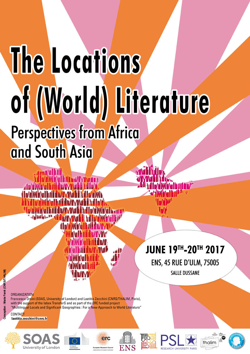 The Locations of (World) Literature: Perspectives from Africa and South Asia