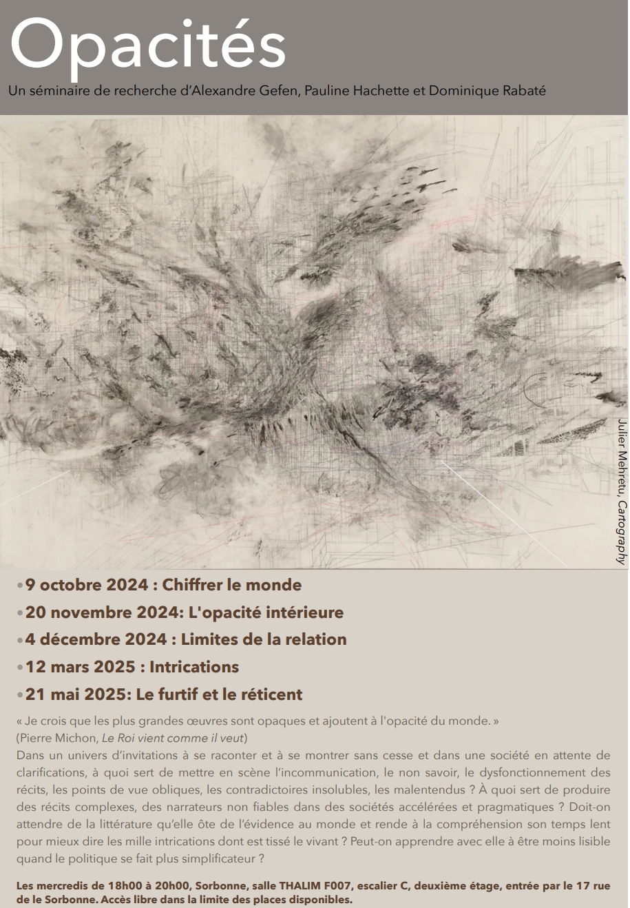 Opacités (2024-2025)