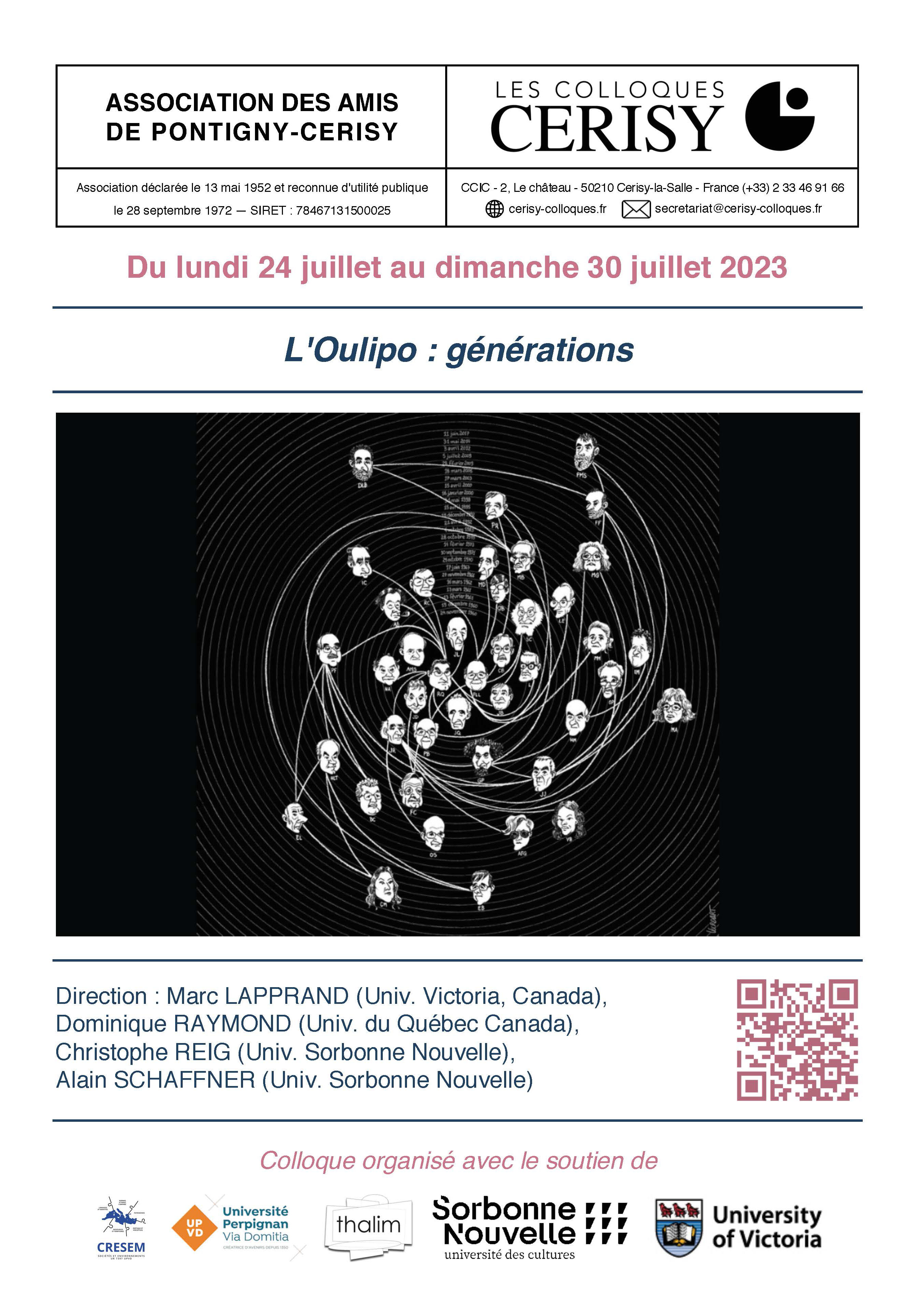 L&rsquo;Oulipo : générations