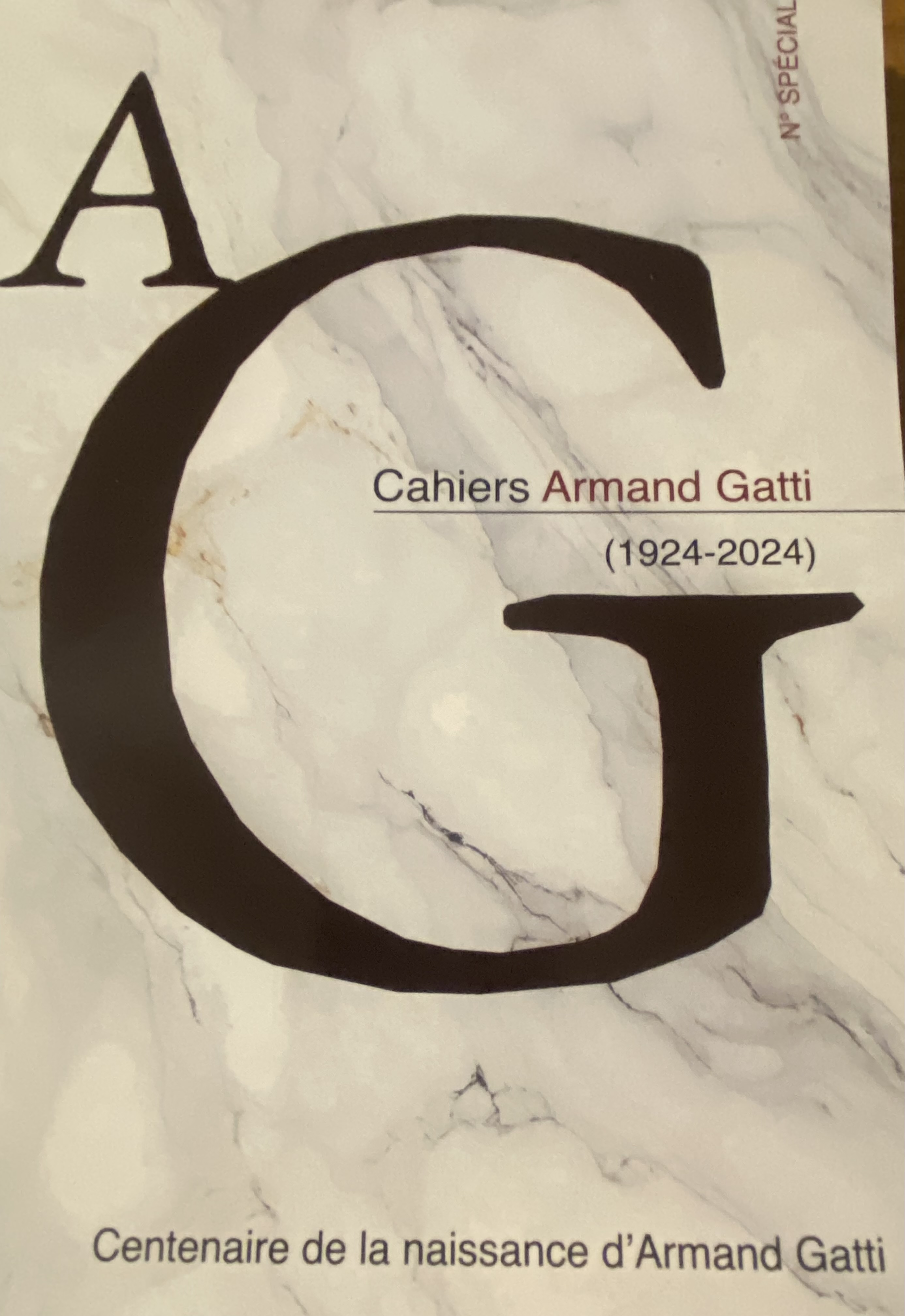 AG. Cahiers Armand Gatti