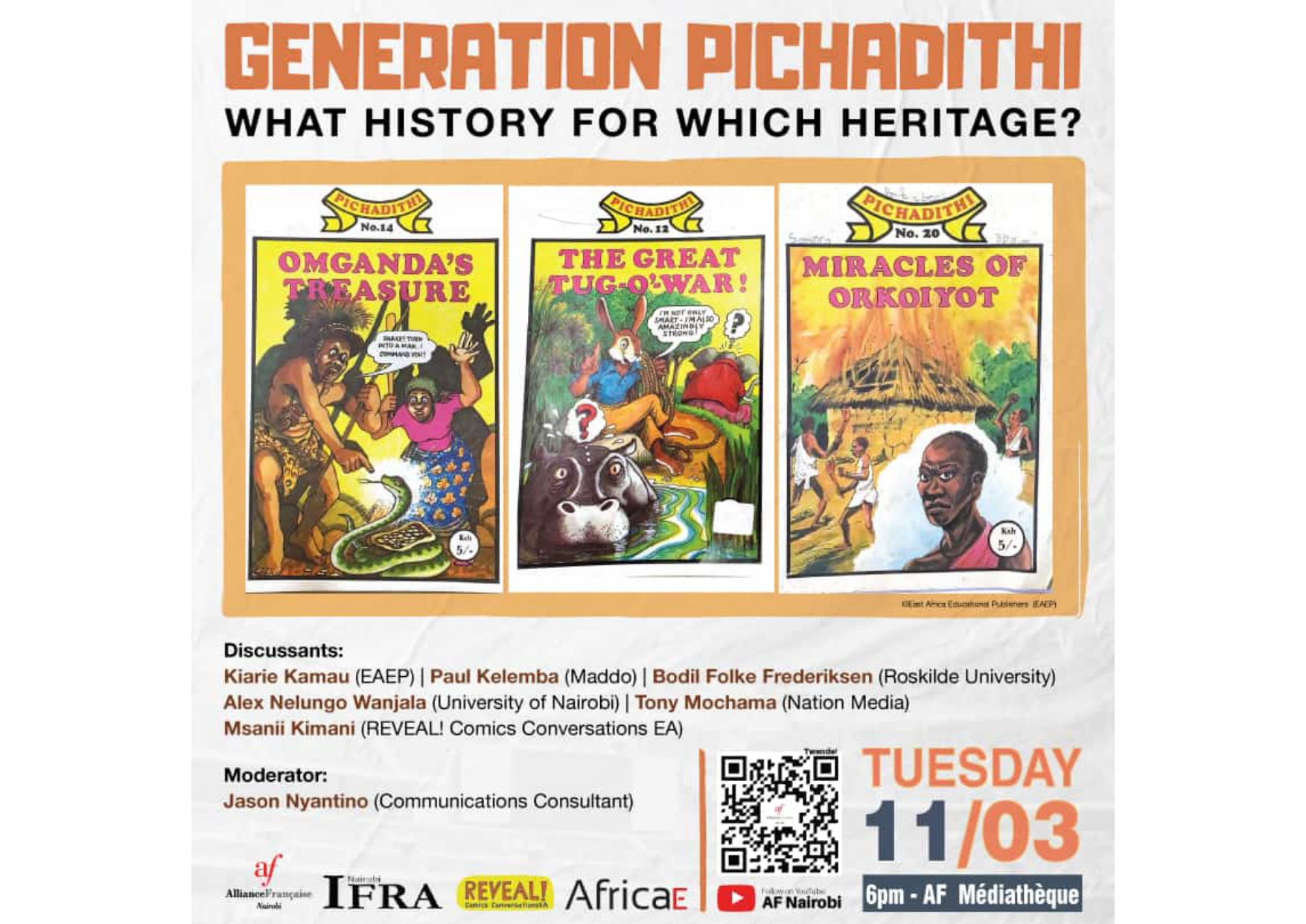 Generation Pichadithi. What history for which heritage ?