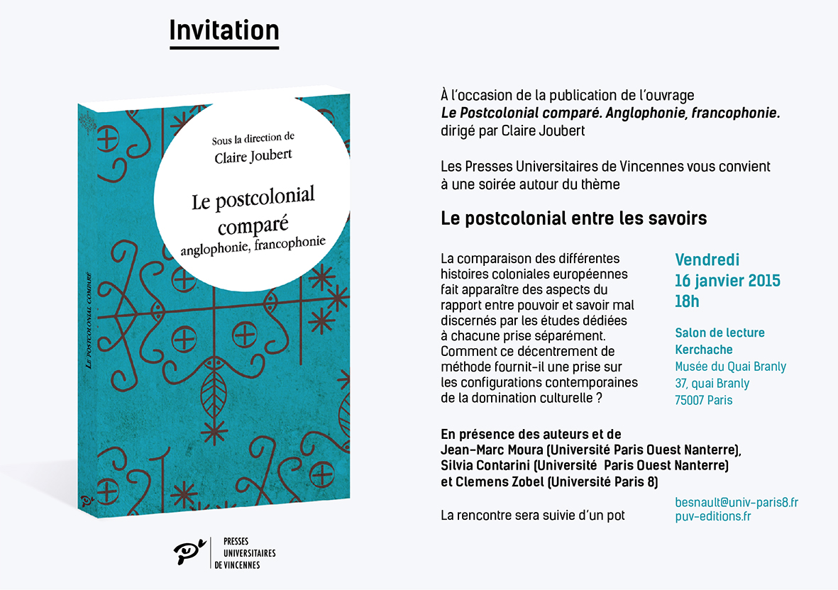 « Le postcolonial entre les savoirs »