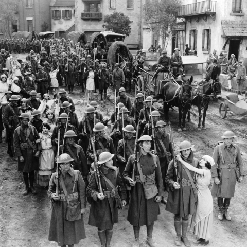 Projection du film The Big Parade de King Vidor, 1925 (2h30) et Séance Signature