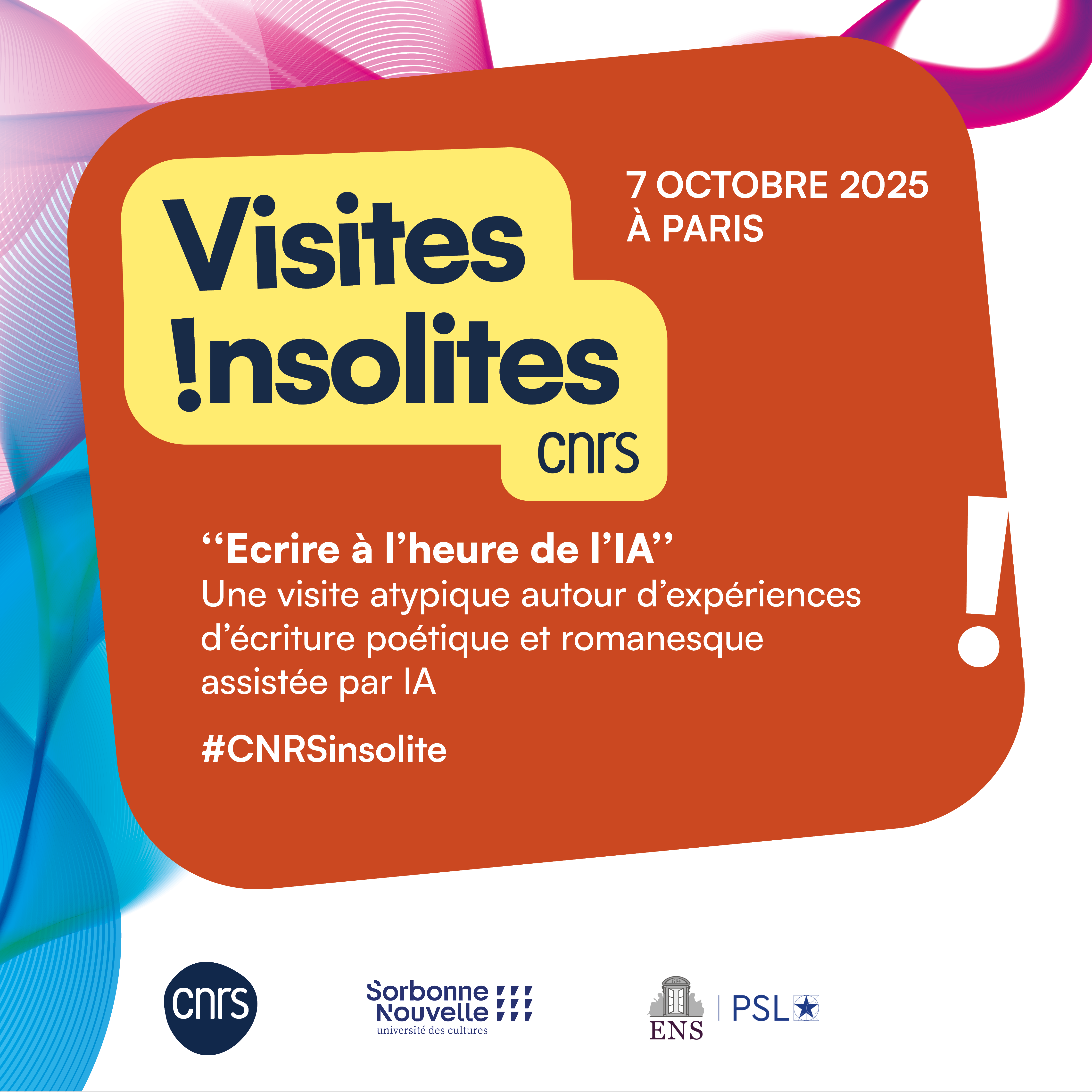 Écrire à l’heure de l’IA : hybridations, expérimentations, défamiliarisation