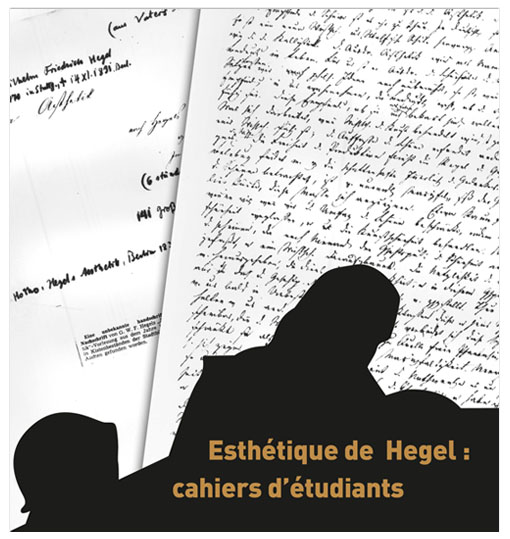 Esthétique de  Hegel : cahiers d’étudiants