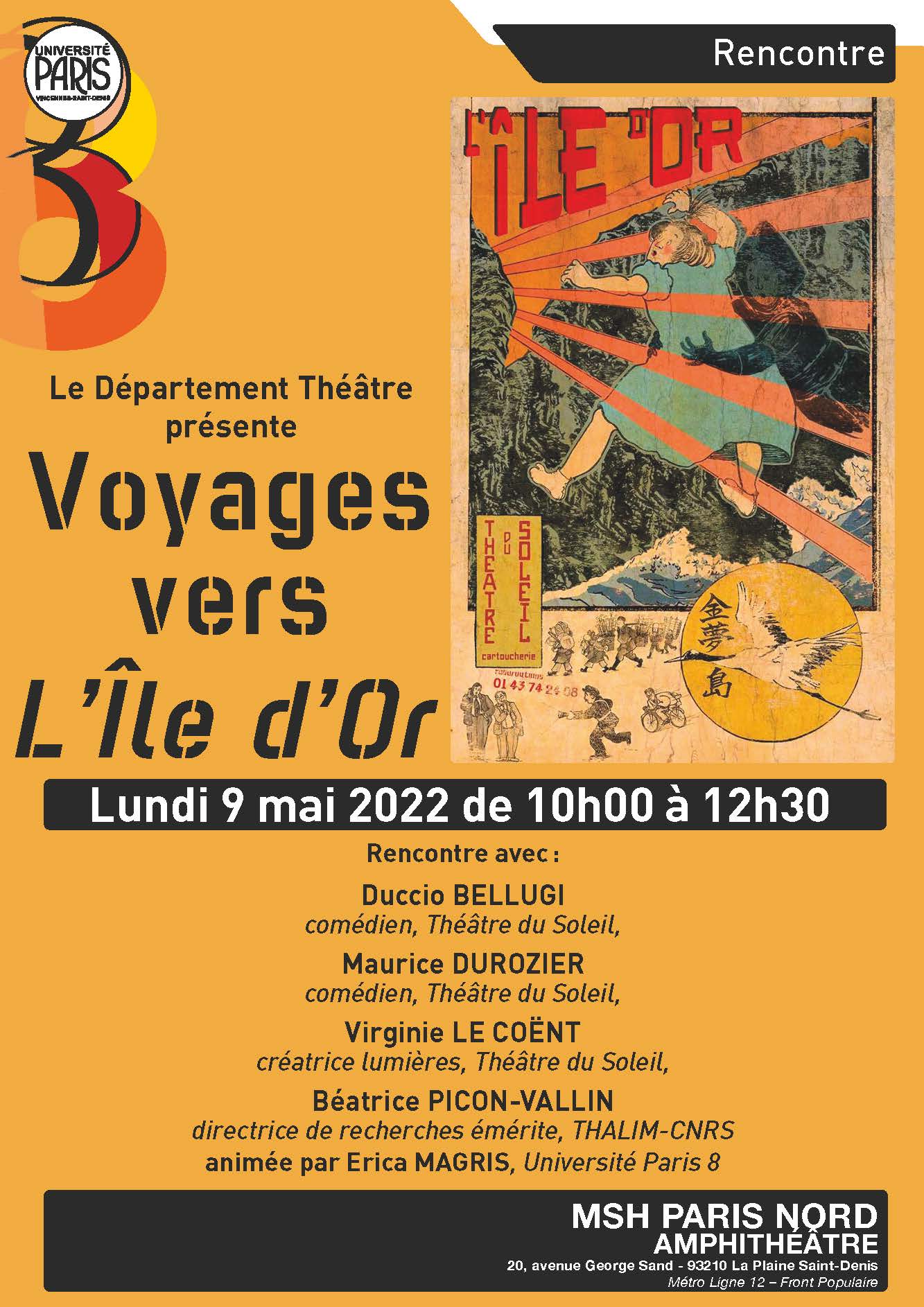 Voyages vers l&rsquo;Ile d&rsquo;or